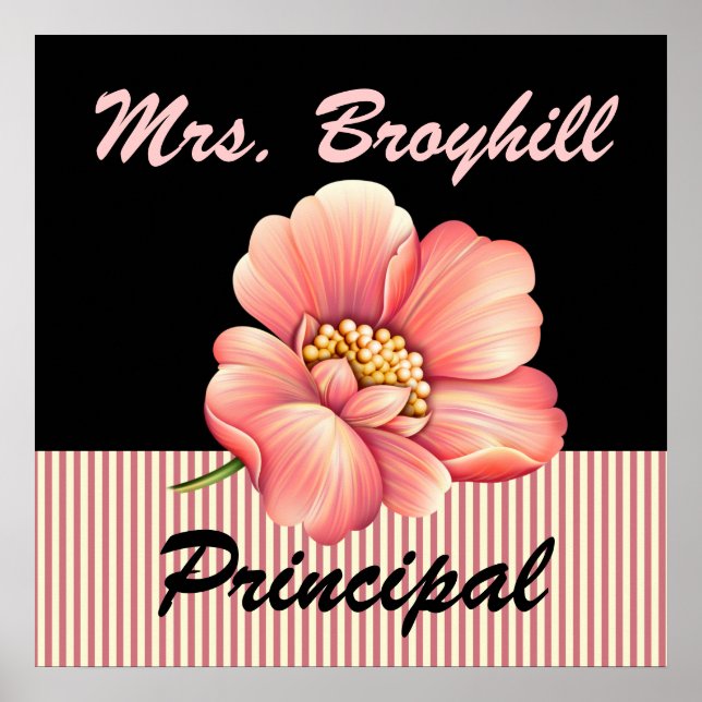 Affiches École - Principal - Accueil de l'enseignant - SRF (Devant)