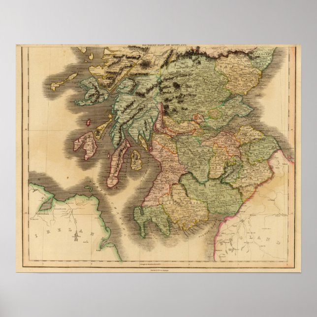 Affiches Ecosse du sud (Devant)