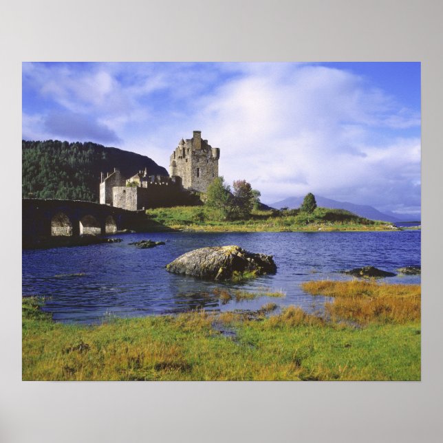 Affiches Écosse, Highland, Wester Ross, Eilean Donan 2 (Devant)