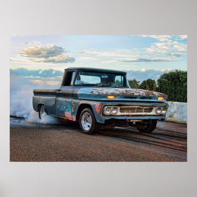 Affiches Écoulement Chevy C10 (Devant)