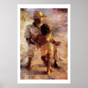 Affiches Écoutez la voix tranquille de l'expérience.