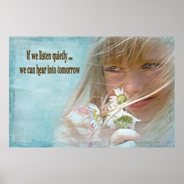 Affiches Écoutez tranquillement (Devant)