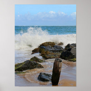 Affiches Écraser des vagues