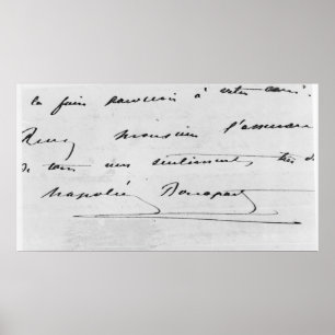 Affiches Écriture et signature