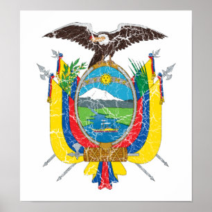 Affiches Ecuador Coat Of Arms