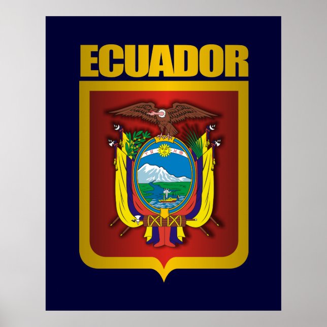 Affiches "Ecuador Gold" (Devant)