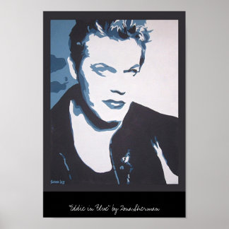 Affiches Eddie en bleu
