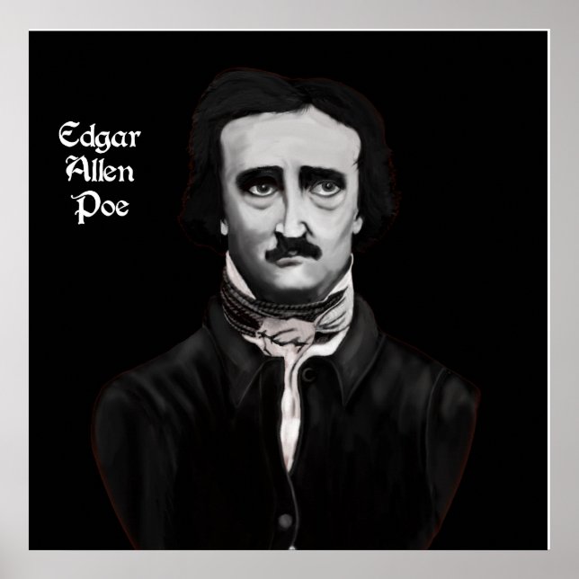 Affiches Edgar Allan Poe Sur Toile (Devant)