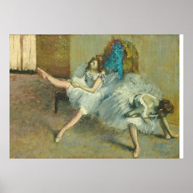 Affiches Edgar Degas | Avant le Ballet, 1890-1892 (Devant)