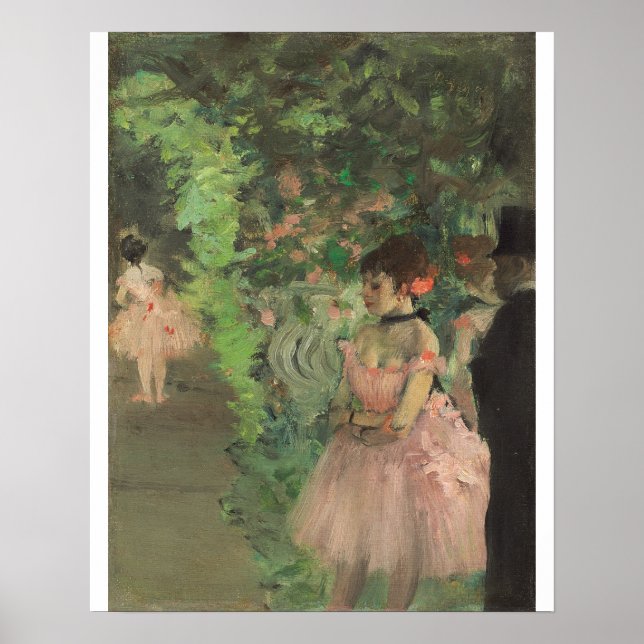Affiches Edgar Degas | Dancer Backstage, 1876-1883 (Devant)