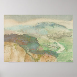 Affiches Edgar Degas - Paysage