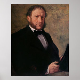 Affiches Edgar Degas   Portrait de Monsieur Ruelle, 1861
