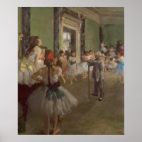 Edgar Degas | The Dancing Class, c.1873-76