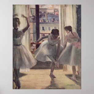 Affiches Edgar Degas - Trois danseurs en pratique Salle 187
