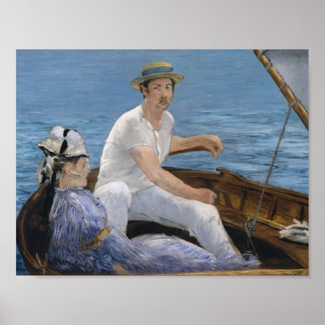 Affiches Edouard Manet - Bateau (Devant)