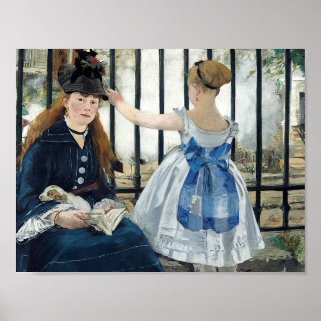 Affiches Edouard Manet - Le Chemin De Fer (Devant)
