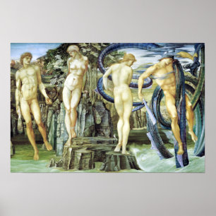 Affiches Edward Burne-Jones Perseus et Andromeda
