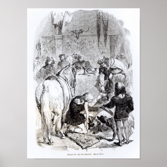 Affiches Edward II et le ministre (Devant)