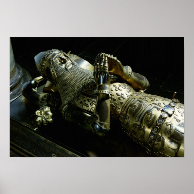 Affiches Effigie d'Edward le Prince Noir, 1376 (Devant)