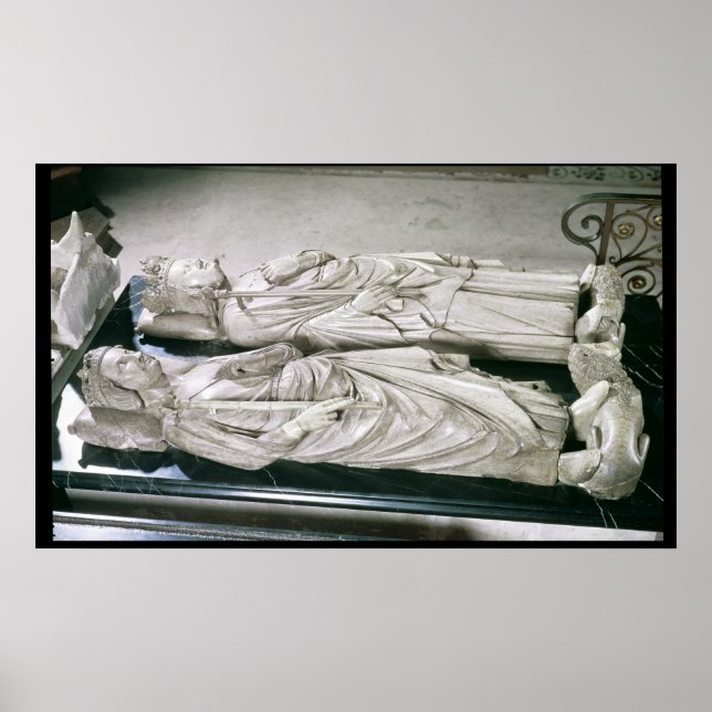 Affiches Effigies de Philippe III le Téméraire et Philippe (Devant)