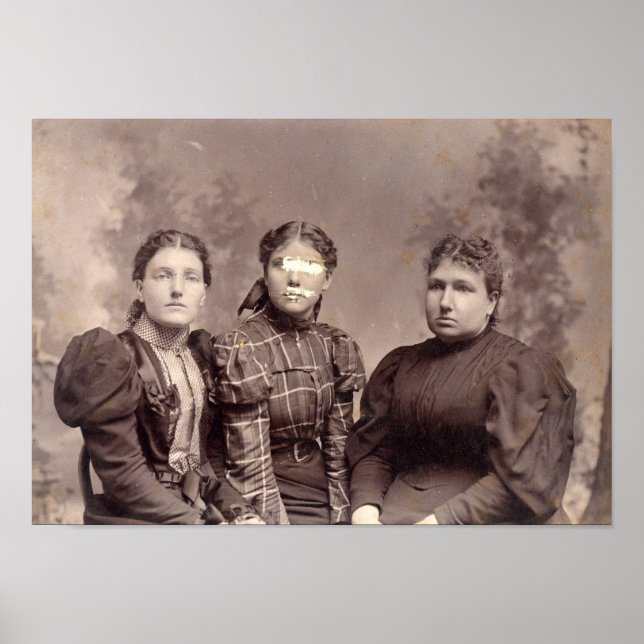 Affiches Éffrayant Halloween Haunted Portrait de famille (Devant)