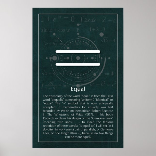 Affiches Égalité (Devant)