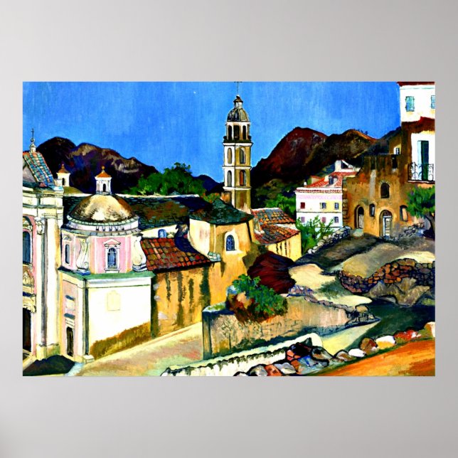 Affiches Église à Belgodere, Corse (Devant)