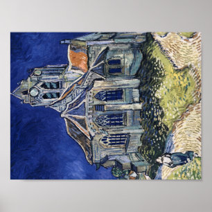 Affiches Eglise Auvers Sur Oise peinture Vincent van Gogh
