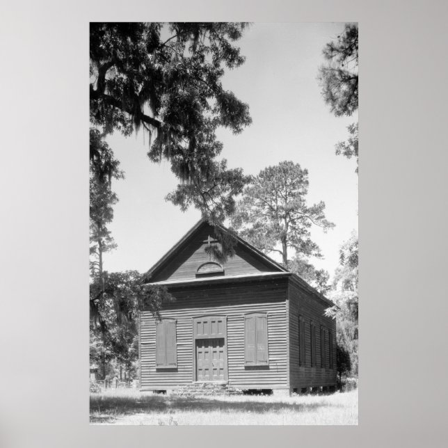 Affiches Église de chêne noir (Devant)