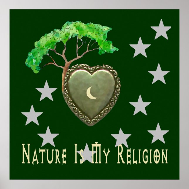 Affiches Église de la nature (Devant)
