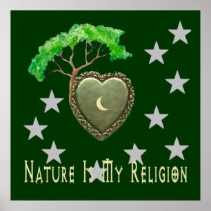 Affiches Église de nature
