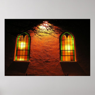 Affiches Eglise en verre