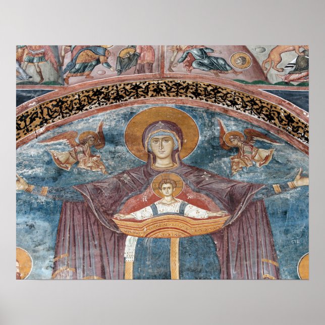 Affiches Église orthodoxe serbe, et un site de l'UNESCO, 2 (Devant)