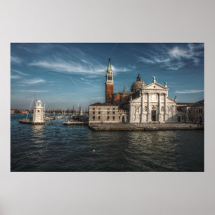 Affiches Église Venise Italie de San Giorgio Maggiore