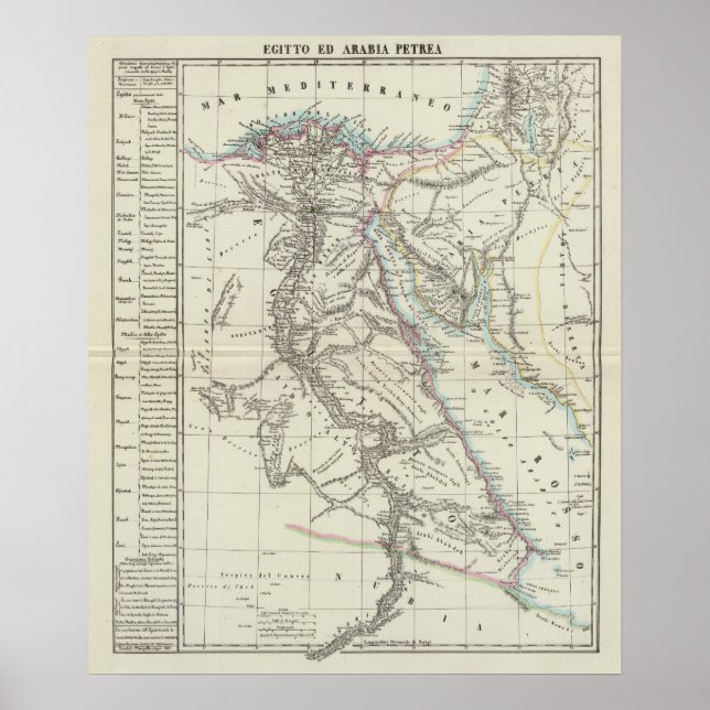 Affiches Égypte et Arabie saoudite (Devant)