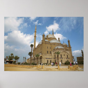 Affiches Égypte, Le Caire, Citadelle, Mosquée Muhammad Ali 