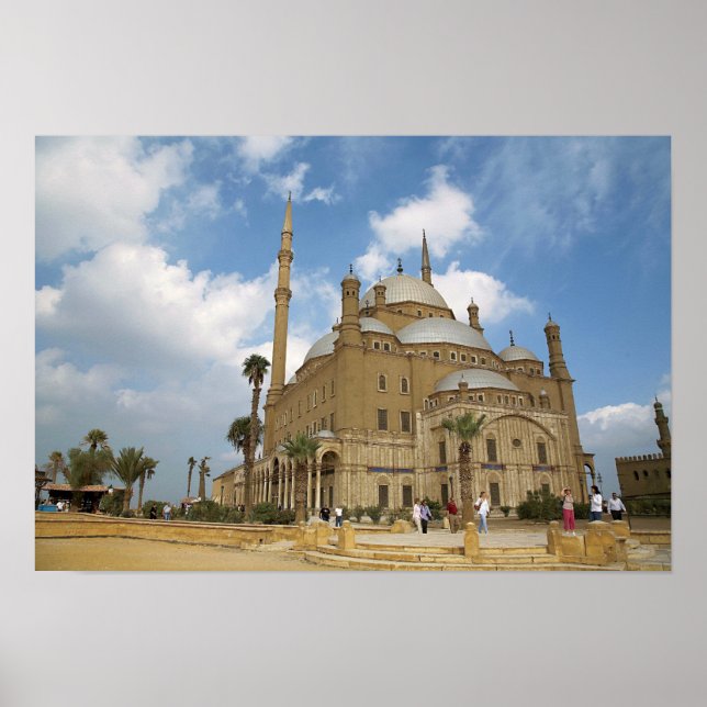 Affiches Égypte, Le Caire, Citadelle, Mosquée Muhammad Ali  (Devant)