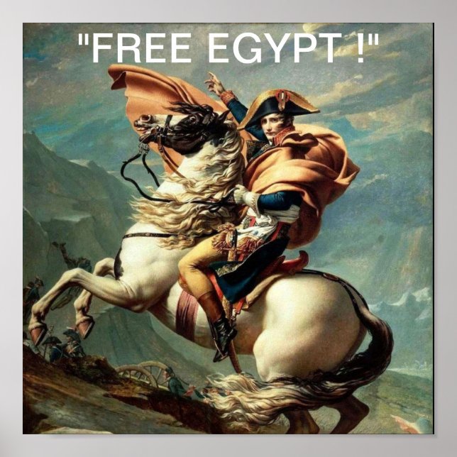 AFFICHES EGYPTE LIBRE (Devant)