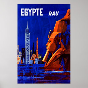 Affiches Égypte ~ Pharaon Ramses