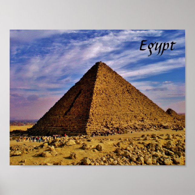 Affiches Egyptian Pyramid (Devant)