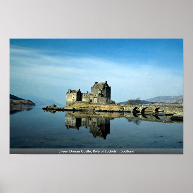 Affiches Eileen Donan Castle, Kyle of Lochalsh, Écosse (Devant)