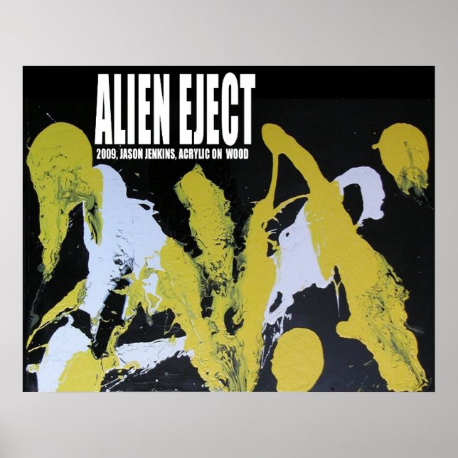 AFFICHES ÉJECTION DE L'ALIEN (Devant)