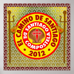 Affiches El Camino de Santiago de Compostela