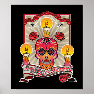 Affiches El Dia De Los Muertos - Jour des Morts