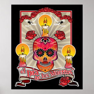 Affiches El Dia De Los Muertos - Jour des Morts