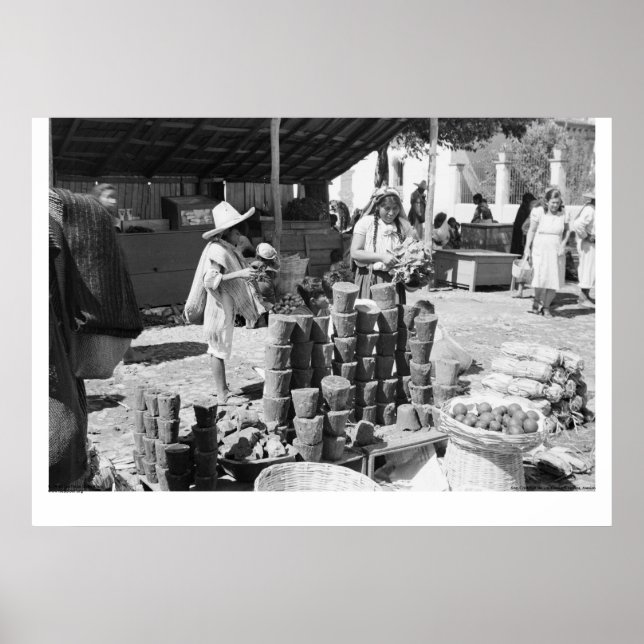 Affiches El Mercado, San Cristobal de Las Casas (Devant)