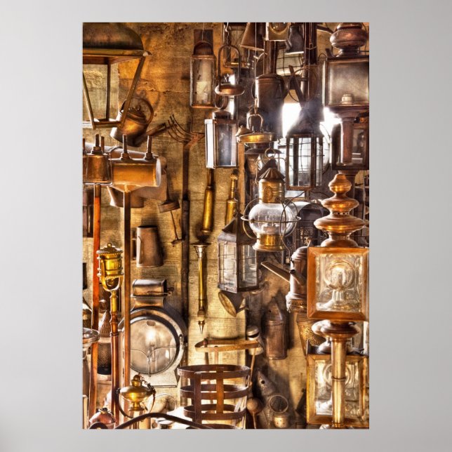 Affiches Electricien - Que la lumière soit ! (Devant)