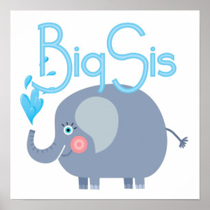Affiches Elephant Big Sis