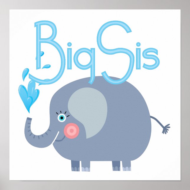 Affiches Elephant Big Sis (Devant)