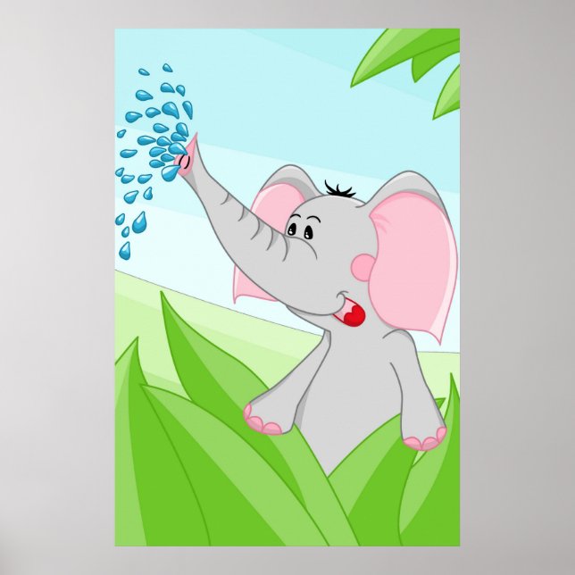Affiches Eléphant d'Afrique (Devant)